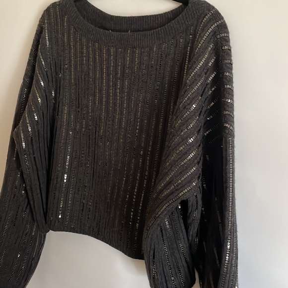 Michael Kors Collection Cashmere Sequin sweater L - Picture 10 of 10